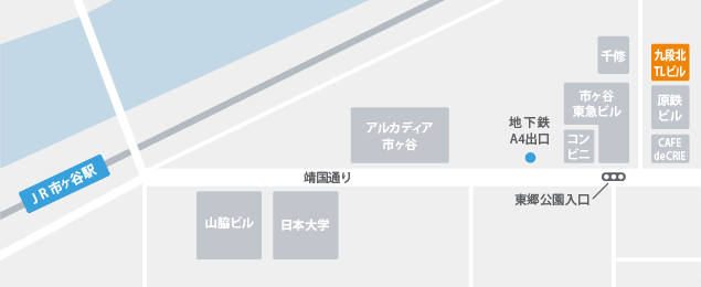 東京本社地図